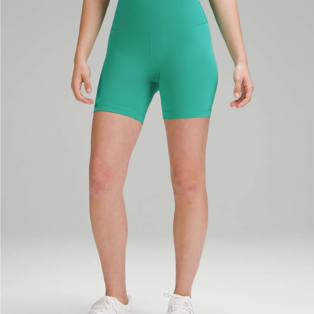 lululemon wunder train shorts - kelly green